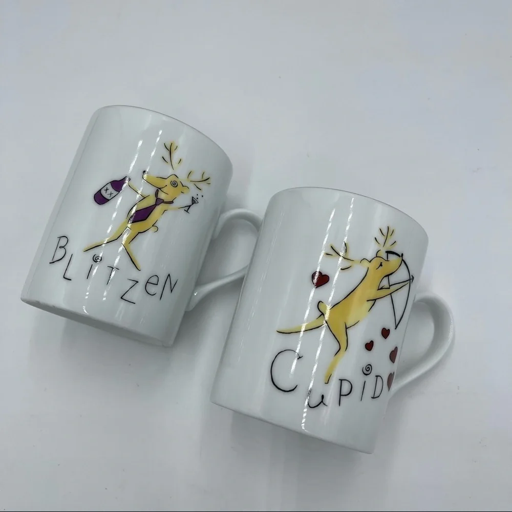 Pottery Barn euc cups